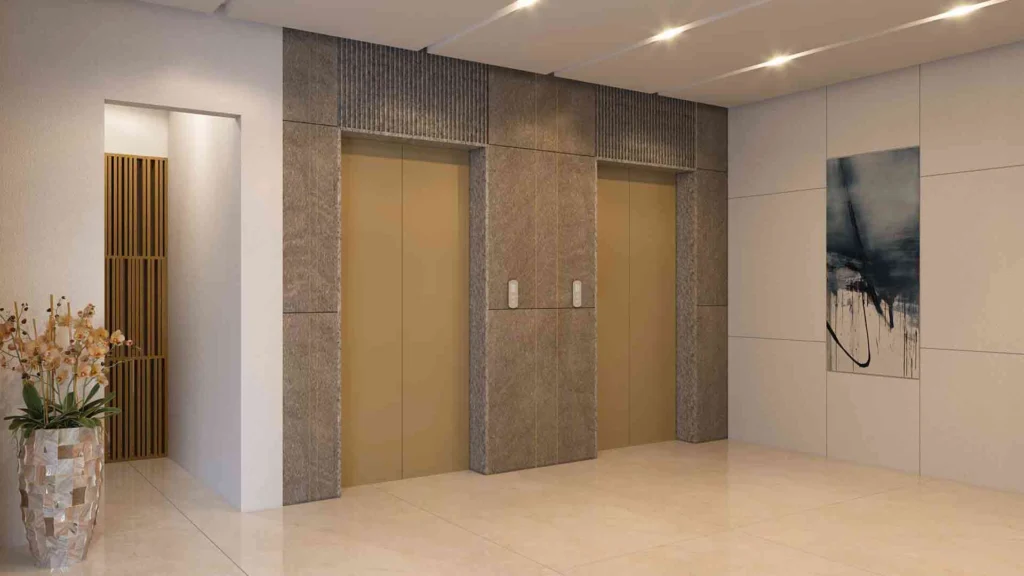 Aster NEO - LIft Foyer